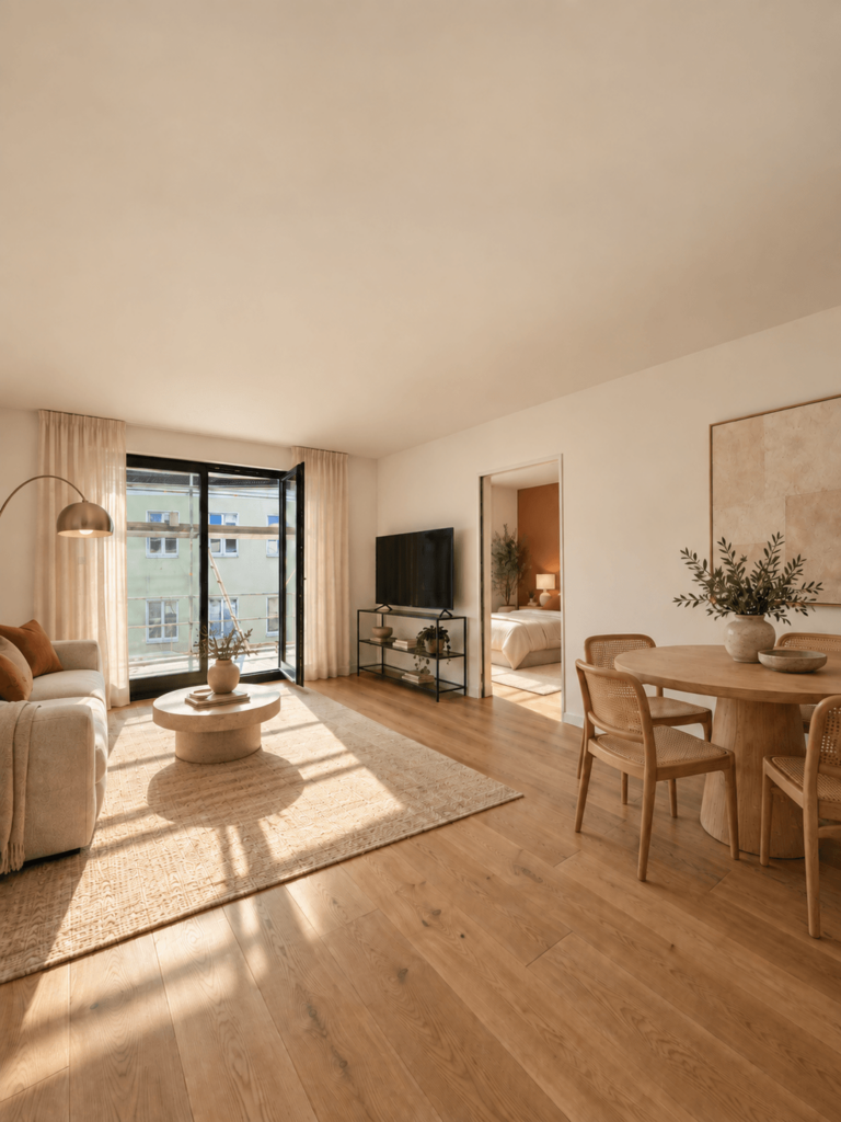 Ihr neues Zuhause in Strausberg: Moderne 2-Zimmer Erdgeschosswohnung mit Terrasse