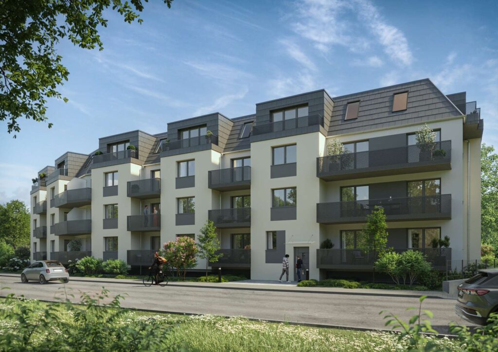 Hochwertige Etagenwohnung mit Balkon und Stellplatz